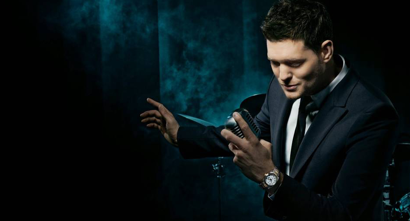 Michael Buble can be booked for corporate or private events