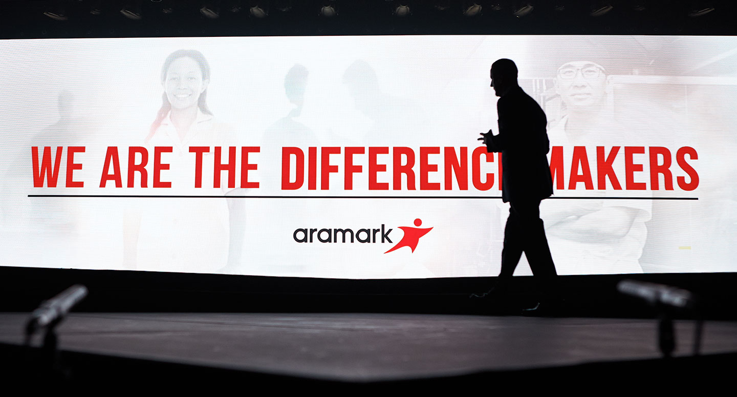 EVI ia the experiential agency of record for Aramark