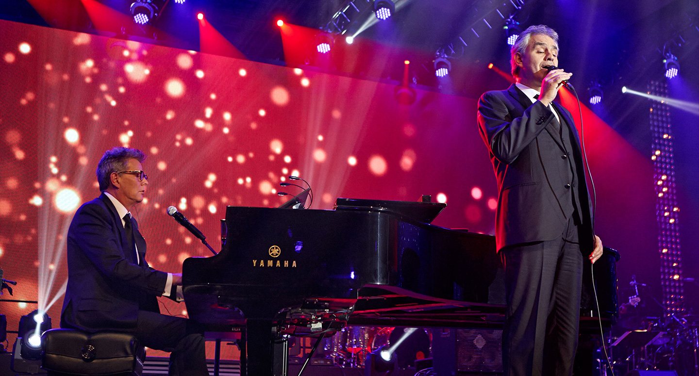 Andrea Bocelli headlines the 2013 David Foster Foundation Miracle Gala and Concert