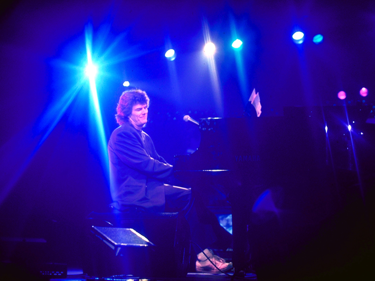 David Foster at piano